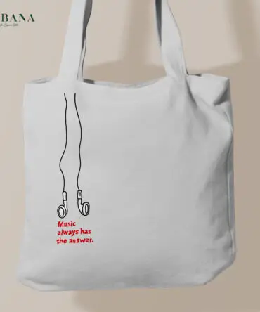 REBANA Canvas Tote Bag | Large Capacity Work & Daily Tote Bag Malaysia 03